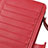 ハンドバッグ ポーチ 財布型ケース レザー ユニバーサル レッド