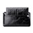 ハンドバッグ ポーチ 財布型ケース レザー ユニバーサル H08 ブラック