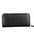 ハンドバッグ ポーチ 財布型ケース レザー ユニバーサル H13 ブラック