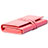 ハンドバッグ ポーチ 財布型ケース レザー ユニバーサル H14 ピンク