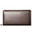 ハンドバッグ ポーチ 財布型ケース レザー ユニバーサル H19 ブラウン
