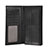 ハンドバッグ ポーチ 財布型ケース レザー ユニバーサル H31 ブラック