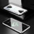 Xiaomi Black Shark 3用ケース 高級感 手触り良い アルミメタル 製の金属製 360度 フルカバーバンパー 鏡面 カバー Xiaomi シルバー