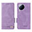 パープル Xiaomi Civi 3 5G用手帳型 レザーケース スタンド カバー L06Z Xiaomi パープル
