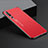 Xiaomi Mi 10用ケース 高級感 手触り良い アルミメタル 製の金属製 カバー M01 Xiaomi レッド