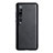 Xiaomi Mi 10用ケース 高級感 手触り良いレザー柄 S06 Xiaomi ブラック