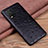 Xiaomi Mi 10 Lite用ケース 高級感 手触り良いレザー柄 S01 Xiaomi ブラック