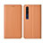 Xiaomi Mi 10 Pro用手帳型 レザーケース スタンド カバー T03 Xiaomi オレンジ