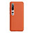 Xiaomi Mi 10 Pro用ケース 高級感 手触り良いレザー柄 S03 Xiaomi オレンジ