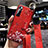 Xiaomi Mi 10 Ultra用シリコンケース ソフトタッチラバー 花 カバー S01 Xiaomi レッド