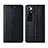 Xiaomi Mi 10 Ultra用手帳型 レザーケース スタンド カバー L05 Xiaomi ブラック