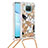 Xiaomi Mi 10i 5G用シリコンケース ソフトタッチラバー ブリンブリン カバー 携帯ストラップ S02 Xiaomi 