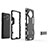 Xiaomi Mi 10i 5G用ハイブリットバンパーケース スタンド プラスチック 兼シリコーン カバー Xiaomi 