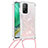 Xiaomi Mi 10T 5G用シリコンケース ソフトタッチラバー ブリンブリン カバー 携帯ストラップ S03 Xiaomi 