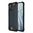 Xiaomi Mi 11 5G用ハイブリットバンパーケース プラスチック 兼シリコーン カバー Xiaomi ネイビー