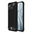 Xiaomi Mi 11 Lite 5G用ハイブリットバンパーケース プラスチック 兼シリコーン カバー Xiaomi ブラック