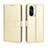 Xiaomi Mi 11i 5G用手帳型 レザーケース スタンド カバー BY5 Xiaomi ゴールド