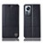 Xiaomi Mi 12 5G用手帳型 レザーケース スタンド カバー H11P Xiaomi ブラック