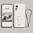 Xiaomi Mi 12 Pro 5G用極薄ソフトケース シリコンケース 耐衝撃 全面保護 スタンド バンパー Xiaomi ホワイト