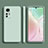 Xiaomi Mi 12 Pro 5G用360度 フルカバー極薄ソフトケース シリコンケース 耐衝撃 全面保護 バンパー S02 Xiaomi ライトグリーン