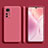 Xiaomi Mi 12 Pro 5G用360度 フルカバー極薄ソフトケース シリコンケース 耐衝撃 全面保護 バンパー S02 Xiaomi ワインレッド