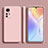 Xiaomi Mi 12 Pro 5G用360度 フルカバー極薄ソフトケース シリコンケース 耐衝撃 全面保護 バンパー S02 Xiaomi ピンク