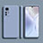 Xiaomi Mi 12 Pro 5G用360度 フルカバー極薄ソフトケース シリコンケース 耐衝撃 全面保護 バンパー S02 Xiaomi ラベンダーグレー