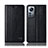 Xiaomi Mi 12S 5G用手帳型 レザーケース スタンド カバー H10P Xiaomi ブラック