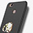 Xiaomi Mi 4S用ハードケース プラスチック 質感もマット アンド指輪 Xiaomi ブラック