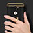 Xiaomi Mi 5S Plus用ケース 高級感 手触り良い メタル兼プラスチック バンパー アンド指輪 Xiaomi ブラック