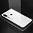 Xiaomi Mi 6X用ハイブリットバンパーケース プラスチック 鏡面 虹 グラデーション 勾配色 カバー M01 Xiaomi ホワイト