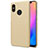 Xiaomi Mi 8用ハードケース プラスチック メッシュ デザイン Xiaomi ゴールド
