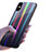 Xiaomi Mi 8 Explorer用ハイブリットバンパーケース プラスチック 鏡面 虹 グラデーション 勾配色 カバー Xiaomi 
