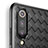 Xiaomi Mi 9 Lite用シリコンケース ソフトタッチラバー レザー柄 Xiaomi
