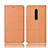 Xiaomi Mi 9T用手帳型 レザーケース スタンド カバー T15 Xiaomi オレンジ