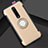 Xiaomi Mi 9T用ハイブリットバンパーケース プラスチック アンド指輪 マグネット式 R04 Xiaomi ゴールド