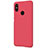 Xiaomi Mi A2用ハードケース プラスチック メッシュ デザイン Xiaomi レッド