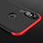 Xiaomi Mi A2用ハードケース プラスチック 質感もマット 前面と背面 360度 フルカバー Xiaomi 