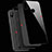 Xiaomi Mi A2 Lite用ハイブリットバンパーケース プラスチック 鏡面 カバー アンド指輪 マグネット式 A01 Xiaomi 