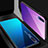 Xiaomi Mi A3 Lite用ハイブリットバンパーケース プラスチック 鏡面 虹 グラデーション 勾配色 カバー Xiaomi 