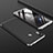 Xiaomi Mi Max 3用ハードケース プラスチック 質感もマット 前面と背面 360度 フルカバー Xiaomi シルバー・ブラック