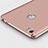 Xiaomi Mi Max用ハードケース プラスチック 質感もマット アンド指輪 Xiaomi ローズゴールド