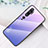 Xiaomi Mi Note 10用ハイブリットバンパーケース プラスチック 鏡面 虹 グラデーション 勾配色 カバー H01 Xiaomi 