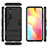 Xiaomi Mi Note 10 Lite用ハイブリットバンパーケース スタンド プラスチック 兼シリコーン カバー KC1 Xiaomi 