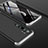 Xiaomi Mi Note 10 Pro用ハードケース プラスチック 質感もマット 前面と背面 360度 フルカバー P01 Xiaomi シルバー・ブラック