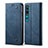 Xiaomi Mi Note 10 Pro用手帳型 レザーケース スタンド カバー L01 Xiaomi ネイビー