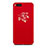 Xiaomi Mi Note 3用ハードケース プラスチック 花々 Xiaomi レッド