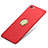 Xiaomi Mi Note用ハードケース プラスチック 質感もマット アンド指輪 A02 Xiaomi レッド