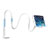 Xiaomi Mi Pad用スタンドタイプのタブレット クリップ式 フレキシブル仕様 T33 Xiaomi ブルー