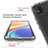Xiaomi POCO C3用前面と背面 360度 フルカバー 極薄ソフトケース シリコンケース 耐衝撃 全面保護 バンパー 勾配色 透明 Xiaomi 